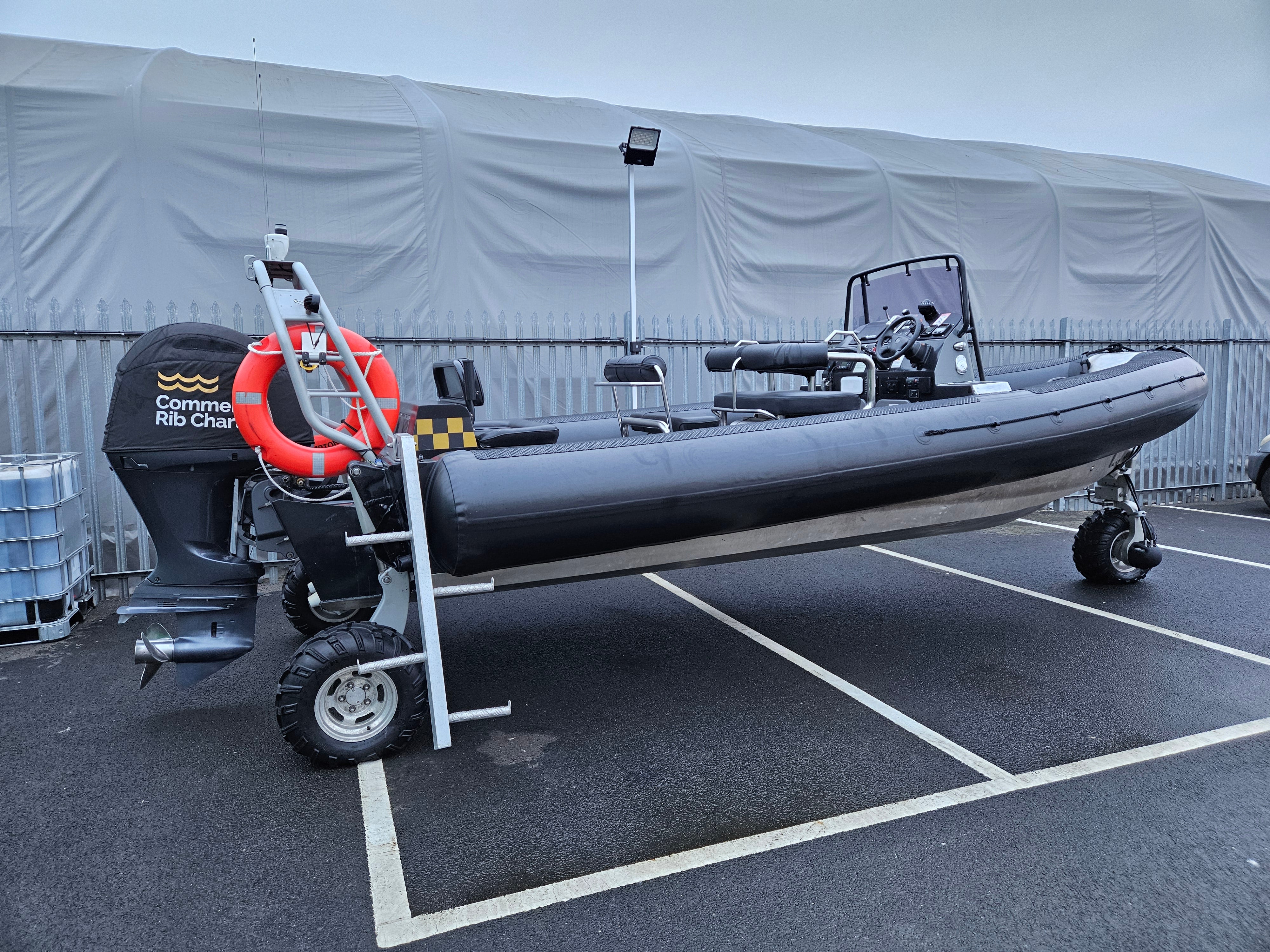 Completed Project for Commercial Rib Charter – Henshaw Inflatables UK