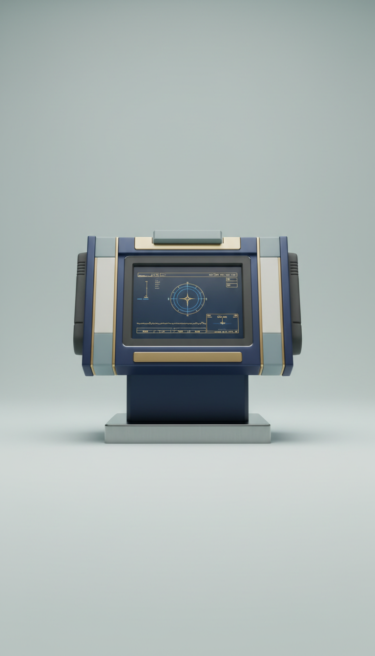Integrated Navigation Console with Touch Display